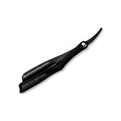 Matte Black Straight Razor Holder